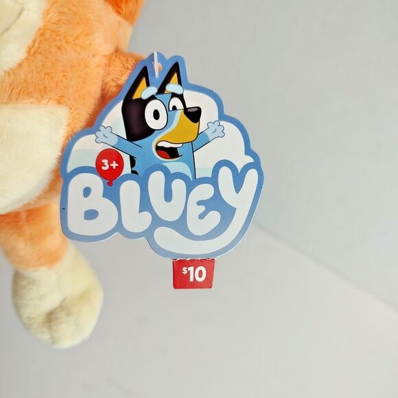 Dan Dee Int'l Bluey Bingo Plush Stuffed Animal Santa Hat Christmas Toy Doll - Picture 15 of 16